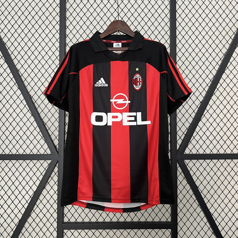 Camisa Retrô AC Milan 2001/2002 I Home - Adidas