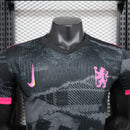 Camisa Chelsea 2024/2025 - Jogador - Preta Com Rosa