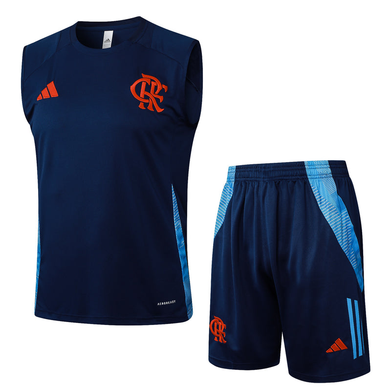 25/26 Conjunto Treino Flamengo Regata - Azul Escuro