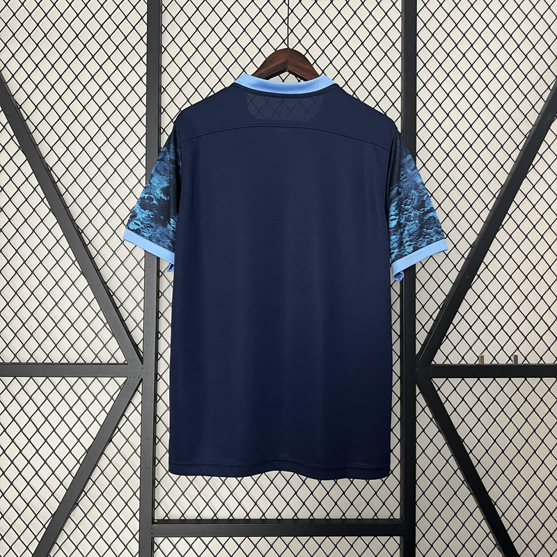 Camisa Retrô Manchester City 2015/2016 II Away - Azul Escuro - Nike