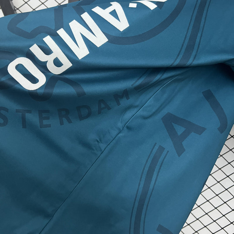 Camisa Retrô Ajax 1995/1996 II Away - Azul - Umbro