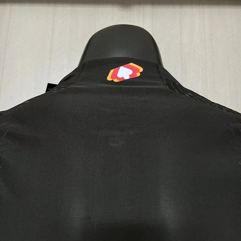Camisa Roma 2023/24 II Away - Jogador - Preta