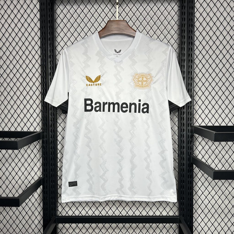 Camisa Bayer Leverkusen 2024/25 II Away - Torcedor - Branca