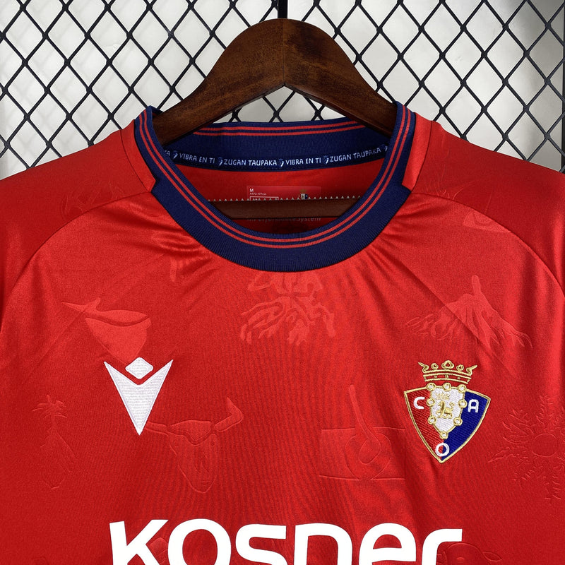 Camisa Osasuna 2024/25 I Home - Torcedor