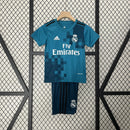 Conjunto Infantil Retrô - Real Madrid 2017/18 III Third