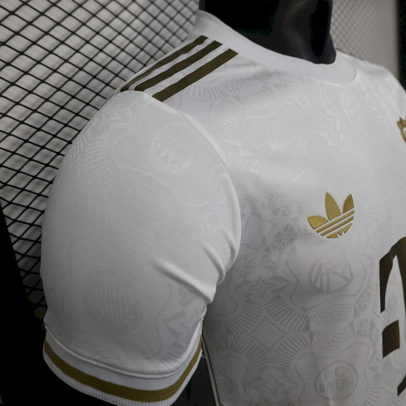Camisa Bayern de Munique Aniversário 125 Anos 24/25 Branca - Jogador