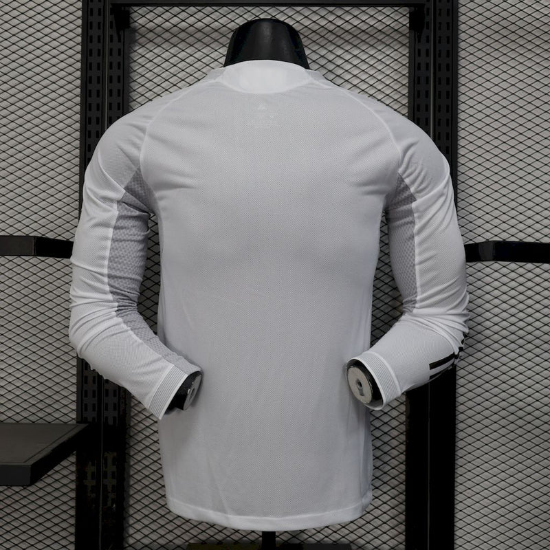 Camisa Real Madrid 2025/2026 I Home - Manga Longa - Jogador