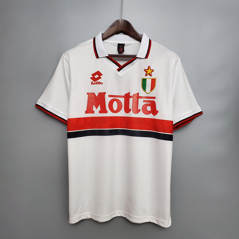 Camisa Retrô Milan 1993/1994 II Away - Branca - Lotto