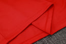 24/25 Conjunto Treino Portugal - Frio Zíper Curto - Vermelho