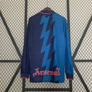 Camisa Retrô Arsenal 1995/1996 II Away - Azul - Manga Longa Nike