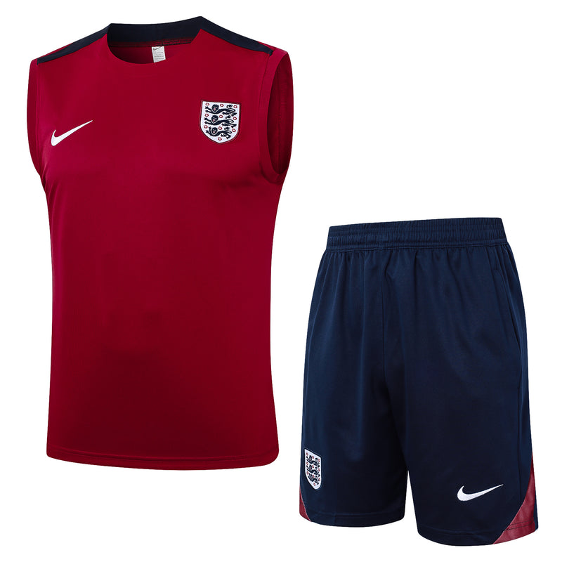 24/25 Conjunto Treino Inglaterra - Regata - Vinho