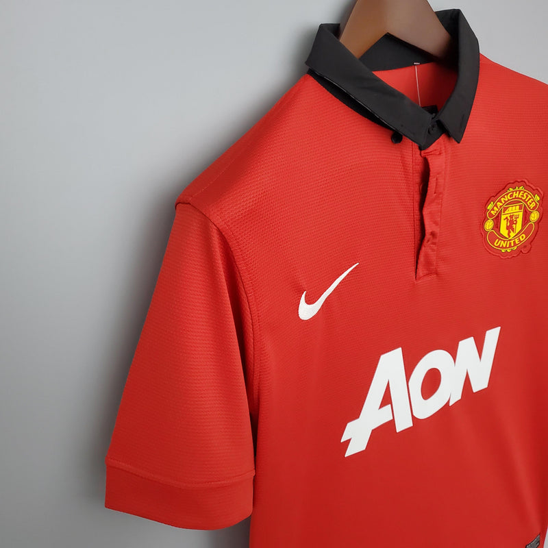 Camisa Retrô Manchester United 2013/2014 I Home - Nike