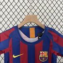 Conjunto Infantil Retrô - Barcelona 2005/06 I Home