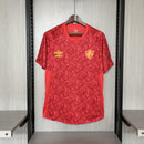 Camisa Fluminense 2024/25 Treino Vermelha - Torcedor