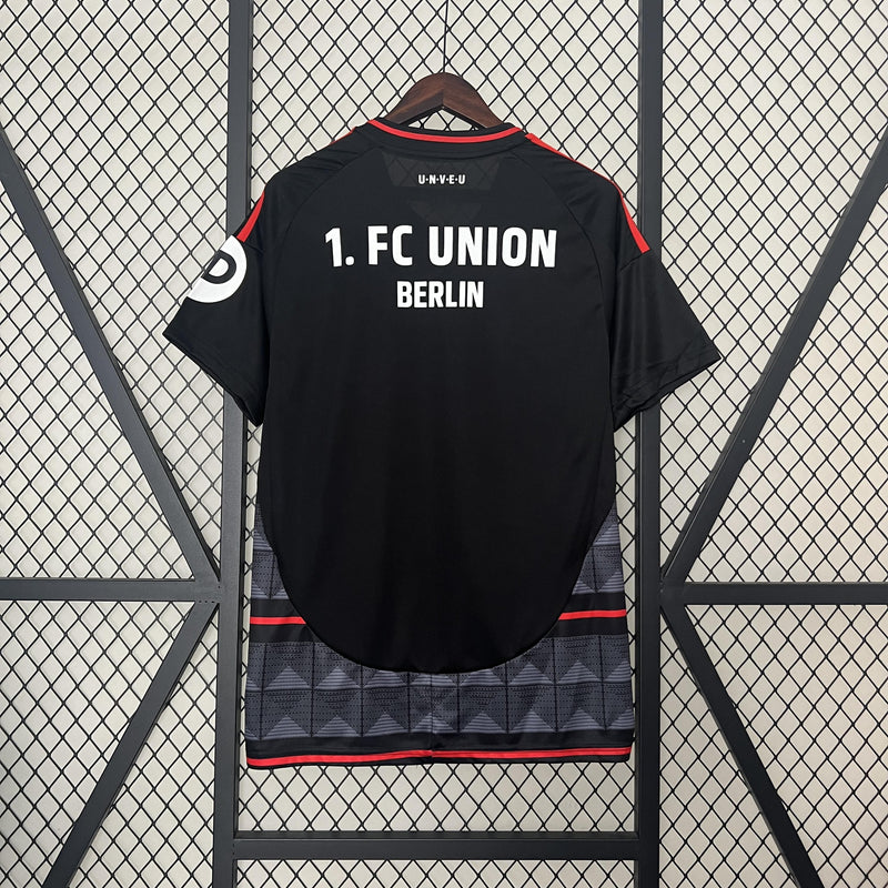 Camisa Union Berlin 2024/25 II Away - Torcedor - Preta