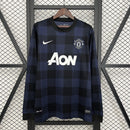 Camisa Manchester United 2013/2014 Azul Marinho - Manga Longa