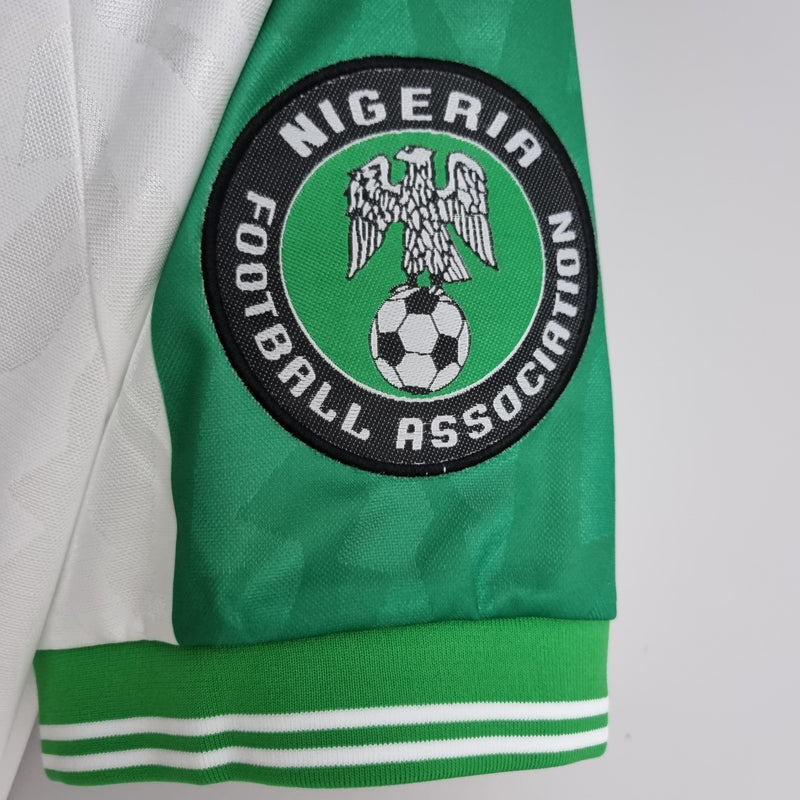 Camisa Retrô Nigeria 1996/1998 II Away - Branca - Nike