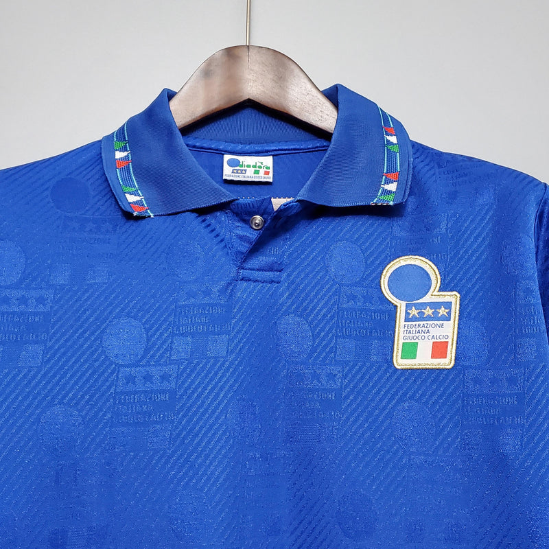 Camisa Retrô Itália 1994 I Home - Diadora