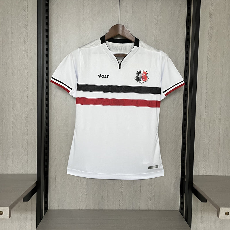 Camisa Santa Cruz 24/25 II Away - Feminina - Branca