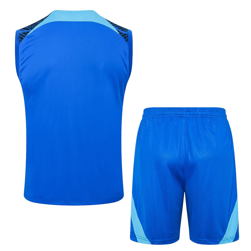 23/24 Conjunto Treino Inter de Milão - Regata - Azul