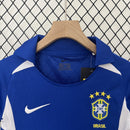 Conjunto Infantil Retrô - Brasil 2002 II Away