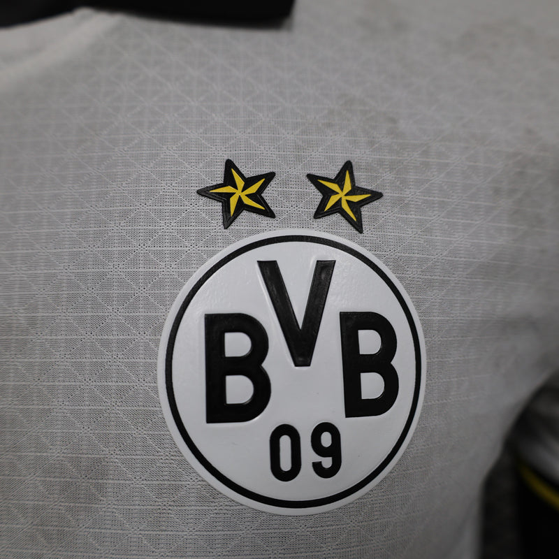 Camisa Borussia Dortmund 2024/2025 II Away - Jogador - Branca