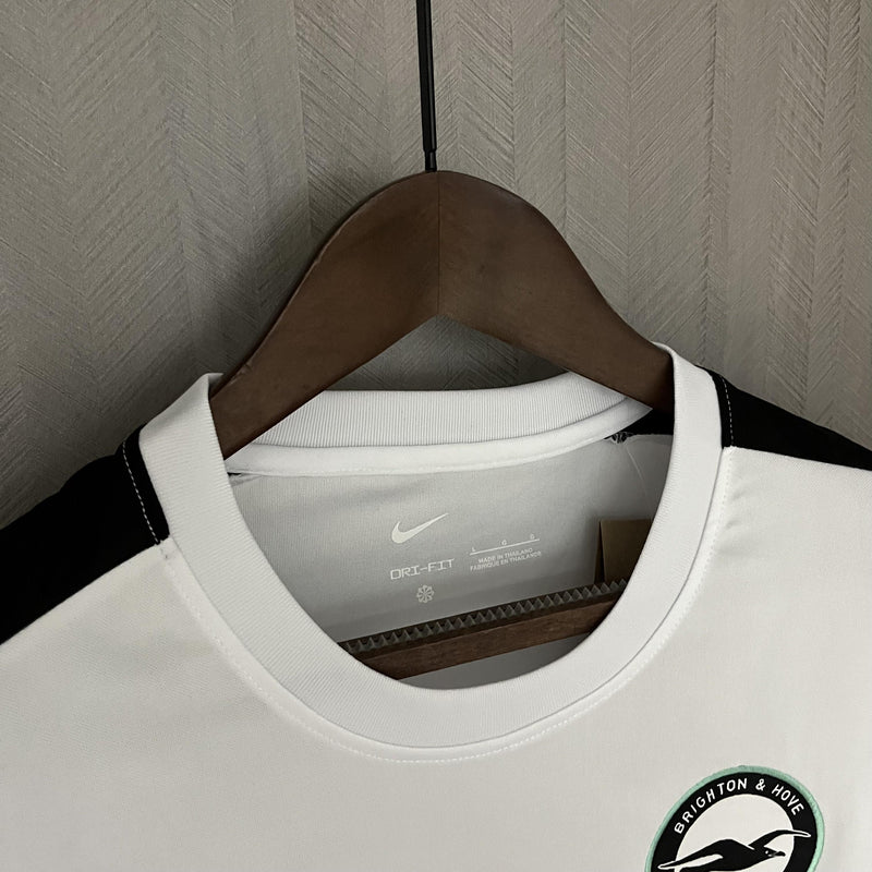 Camisa Brighton 2023/24 III Third - Torcedor - Branca
