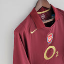 Camisa Retrô Arsenal 2005/2006 I Home - Manga Longa Nike