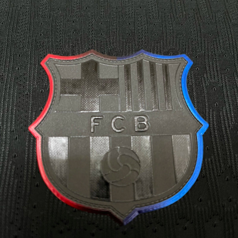 Camisa Barcelona 2024/2025 II Away - Preta - Jogador