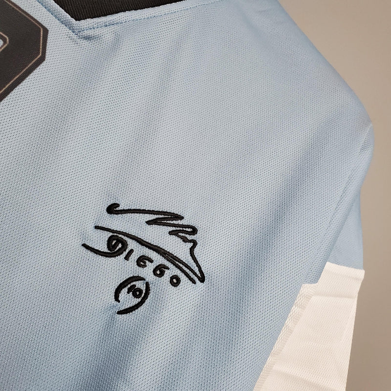 Camisa Retrô Maradona Argentina 2001 Comemorativa