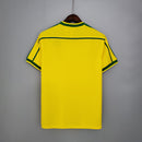 Camisa Retrô Brasil 1998 I Home - Amarela - Nike