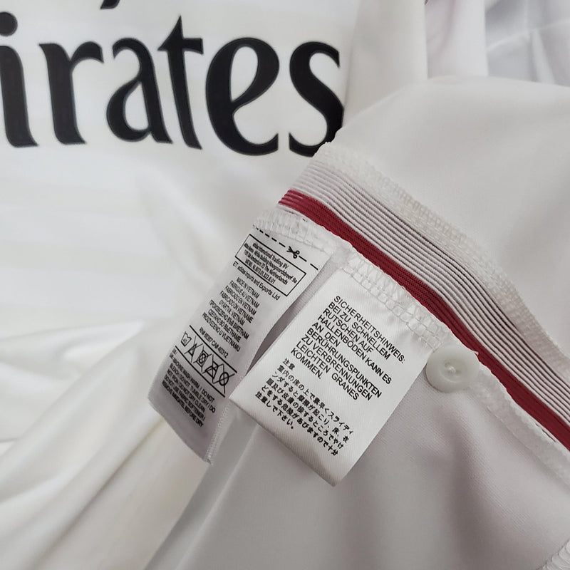 Camisa Retrô Real Madrid 2014/2015 I Home - Manga Longa Adidas
