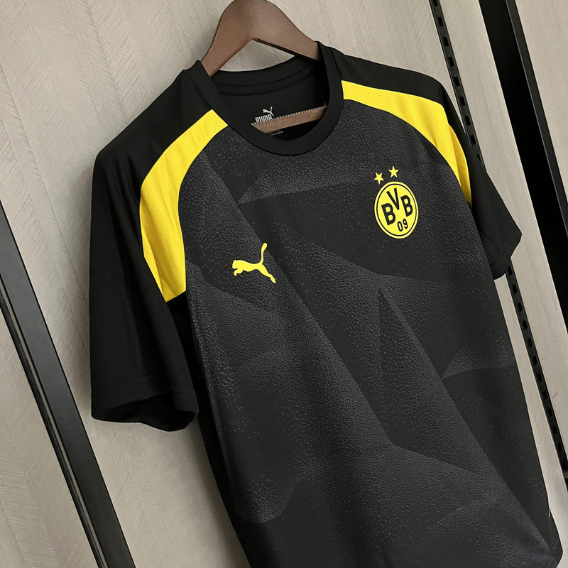 Camisa Borussia Dortmund 23/24 Pré-Jogo - Torcedor - Preta