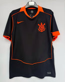 Camisa Corinthians 25/26 Terceira - Preta Com Laranja - Nike Total 90