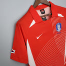 Camisa Retrô Coreia do Sul 2002 Vermelha