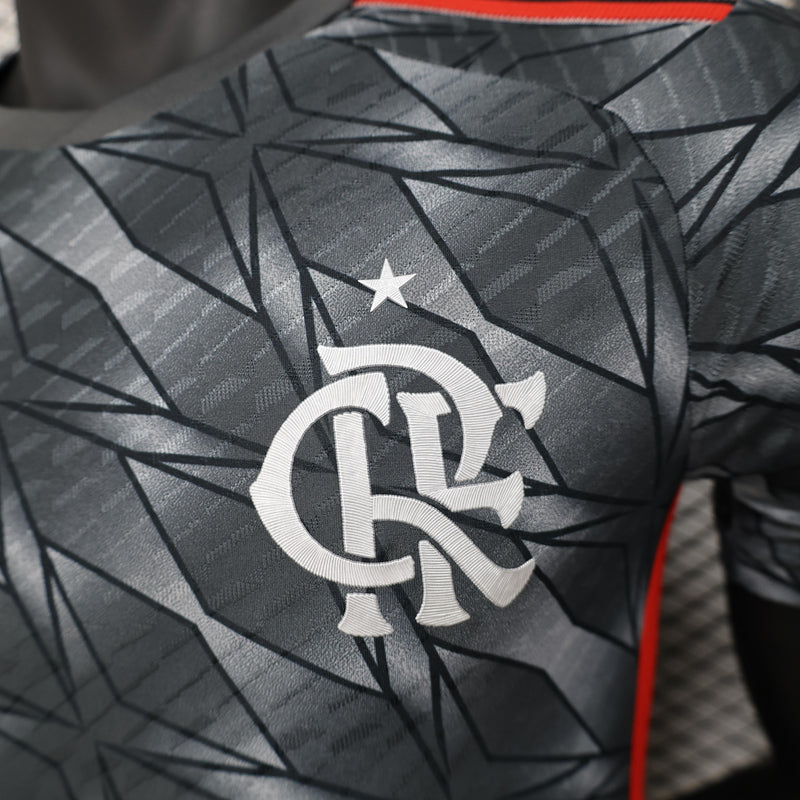 Camisa Flamengo 2024/2025 III Third - Jogador - Cinza