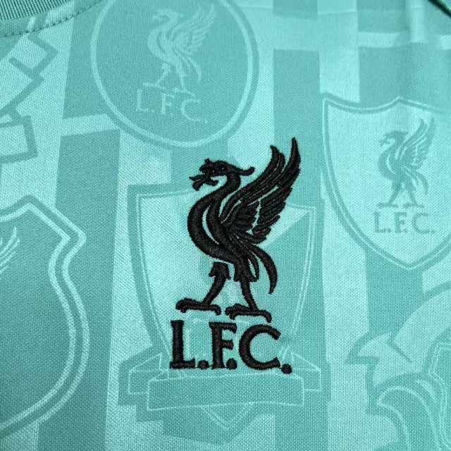 Camisa Liverpool 2024/25 Pré-Jogo - Torcedor