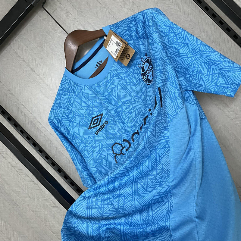 Camisa Grêmio 2024/25 Treino Azul Claro - Torcedor