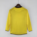 Camisa Retrô Barcelona 2008/2009 II Away Amarela - Manga Longa Nike