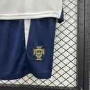 Conjunto Infantil - Portugal 2025 Treino Uniforme Branco