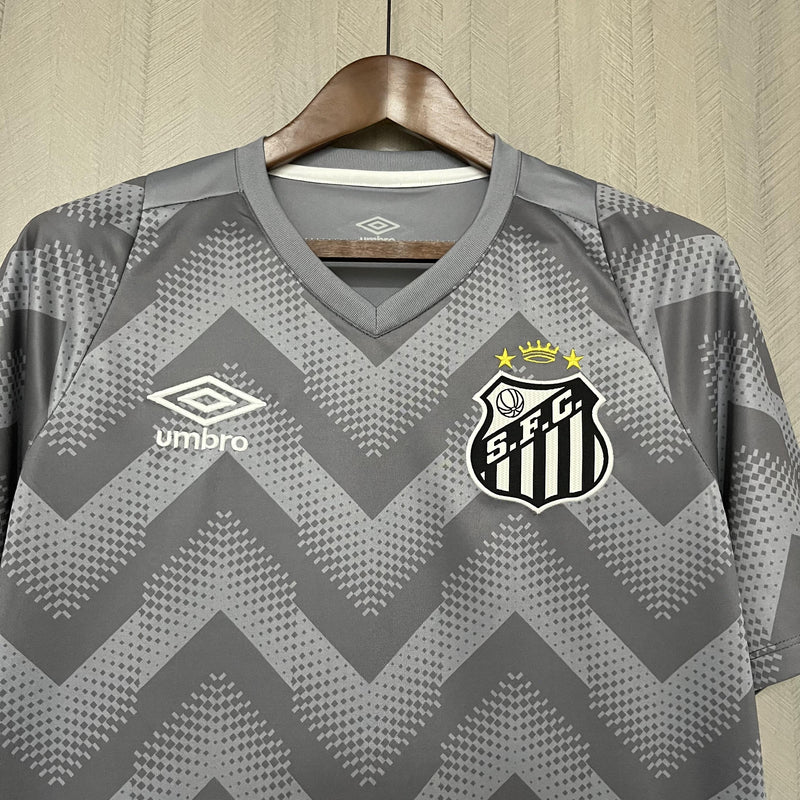 Camisa Santos 2024/25 Cinza - Torcedor