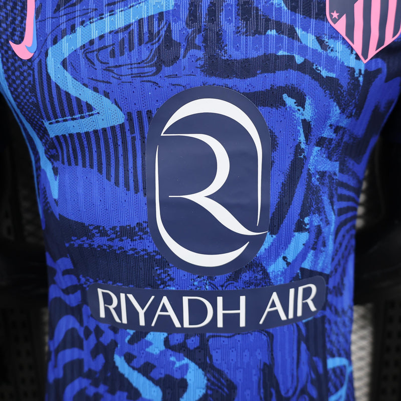 Camisa Atlético de Madrid 2024/2025 III Third - Jogador - Azul Nike