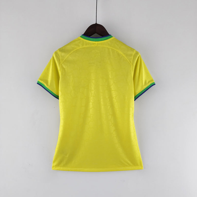 Camisa Brasil 2022 I Home - Feminina