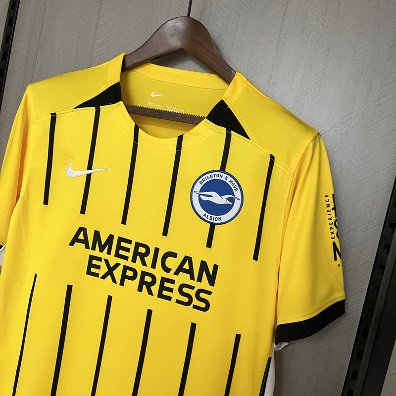 Camisa Brighton 2024/25 II Away - Torcedor - Amarela