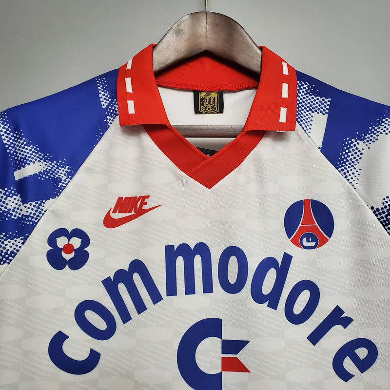 Camisa Retrô PSG 1993/1994 II Away - Branca - Nike