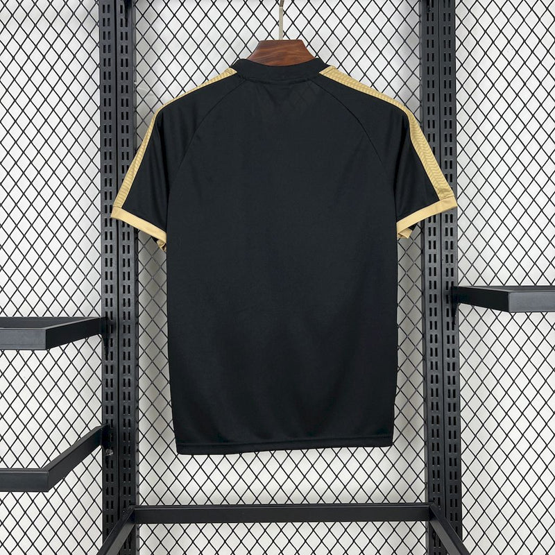 Camisa Vasco 25/26 Supporter Preta e Dourada - Torcedor