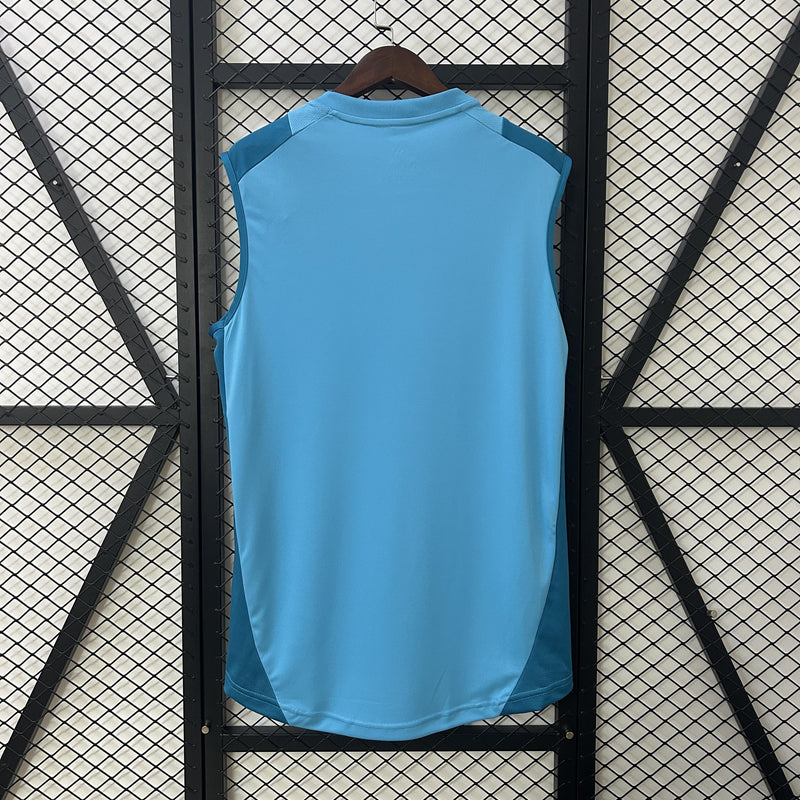 Camisa Flamengo 2025/26 Regata Treino - Azul Claro - Torcedor