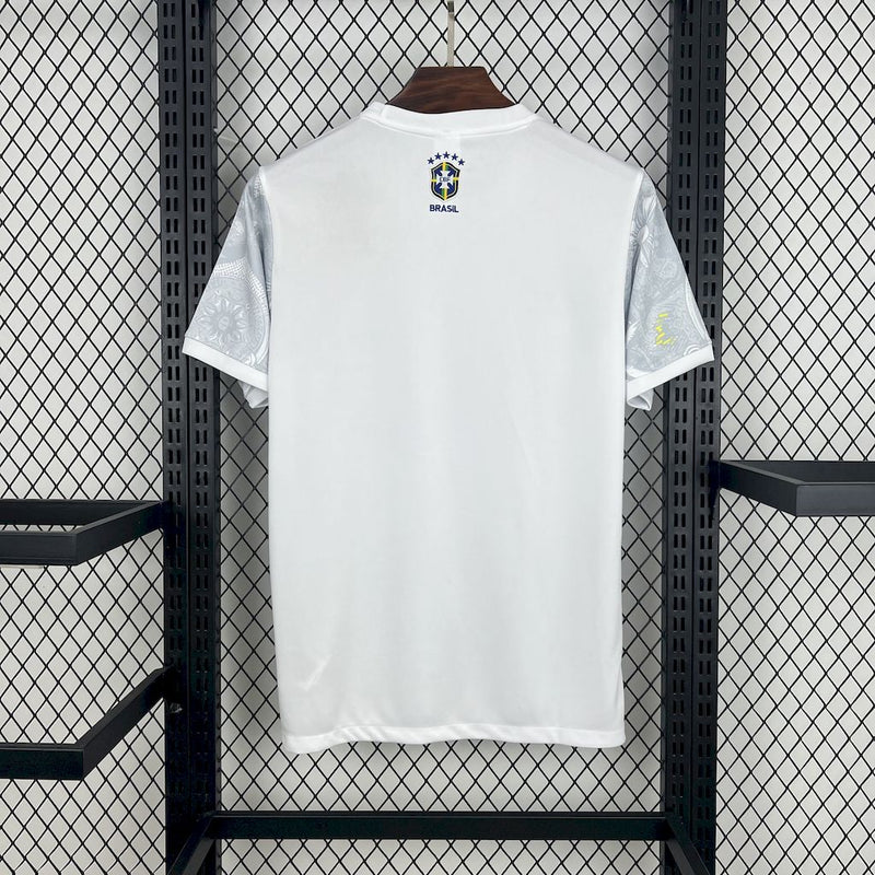 Camisa Brasil Edição Especial Cristo Redentor - Torcedor - Branca