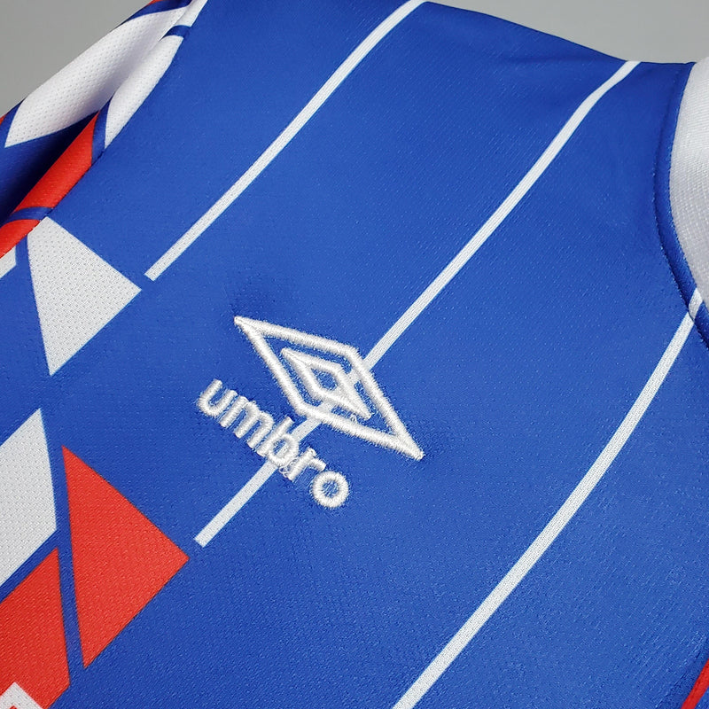 Camisa Retrô Ajax 1990 II Away - Azul - Umbro