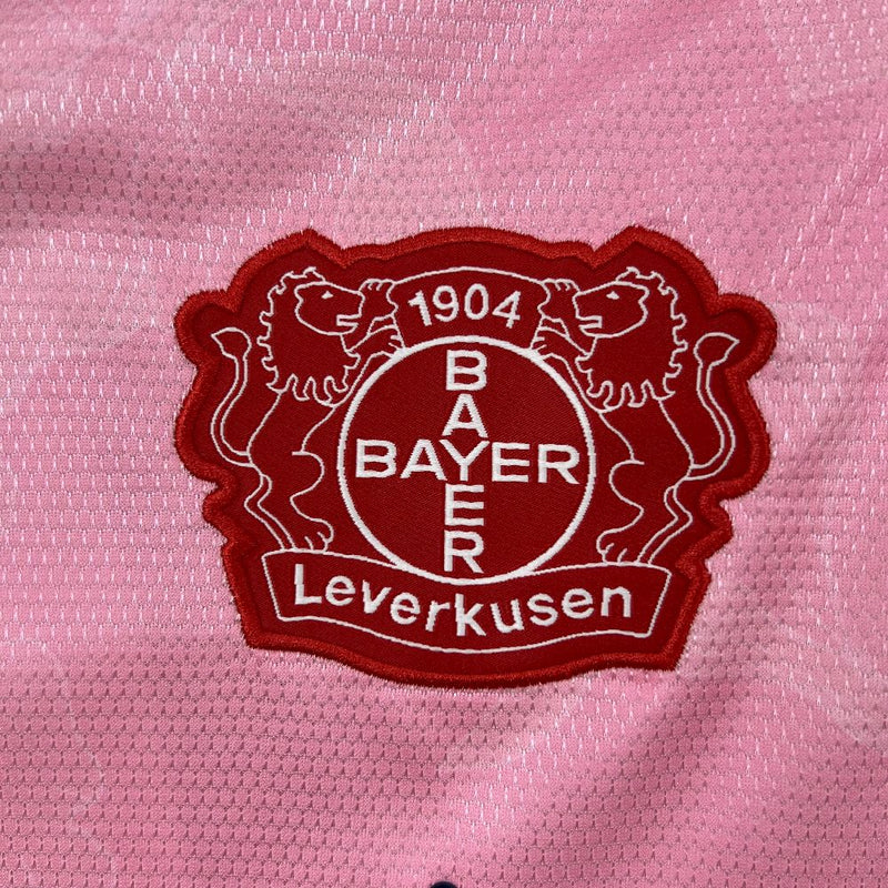 Camisa Bayer Leverkusen 25/26 II Away - Torcedor - Rosa